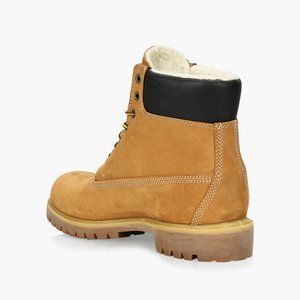 Timberland 6-inch Premium Warm Lined Waterproof Boots, Men  Size 10 US, Wheat